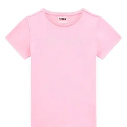 Guess Kids Poster Pink Logo Regular Fit T-Shirt-image-43