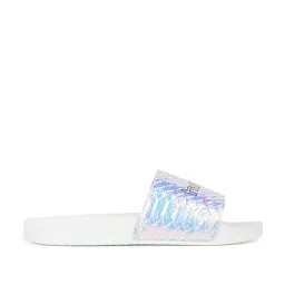 Hummel Women's Lumi White Slides-42