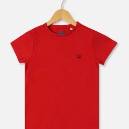 Allen Solly Kids Navy Cotton Regular Fit Top-image-45