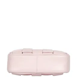Saint G Pink Textured Medium Sling Handbag image 5