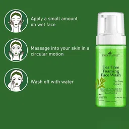 Park Daniel Set Of 2 Tea Tree Foaming Face Wash 150 ml With Apricot Facial Scrub - 100 ml image 2