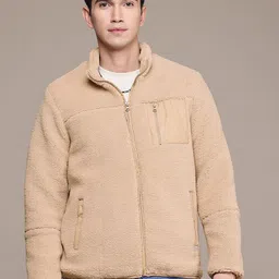 WROGN Mock Collar Fuzzy Tailored Jacket image 5