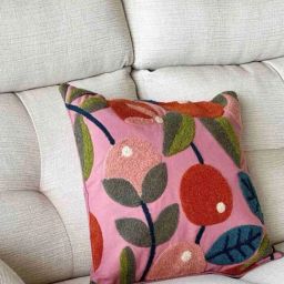 Mason Home Colour Crush Floral Cushion Cover - Rose Pink-image-87