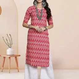 7Threads Women Pack of 6 Ethnic Motifs Printed Sequinned Crepe Kurta-picture-46