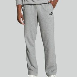 Puma Grey Regular Fit Sports Trackpants-image-48