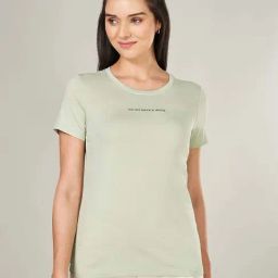Honey by Pantaloons Sage Green Cotton T-Shirt-image-57
