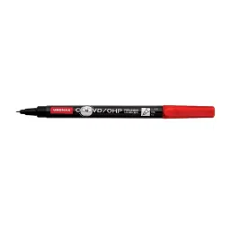 UNOMAX Permanent Marker Red for CD-DVD/OHP-31