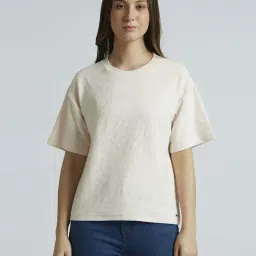 Pepe Jeans Pink Cotton Self Pattern T-Shirt-picture-7