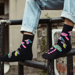 The Souled Store Men Patterned Above Ankle Socks-32