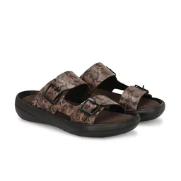 Azzaro Black Men Comfort Sandals-image-93
