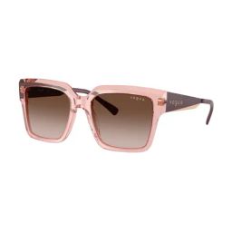 Vogue Eyewear Forerunner Brown Square Gradient Sunglasses for Women-picture-14