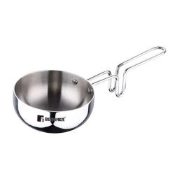 Bergner Argent Triply Silver Stainless Steel 12 cm Tadka Pan (0.5 L)-image-70