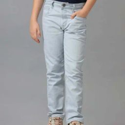 Under Fourteen Only Kids Ice Blue Slim Fit Jeans-image-44