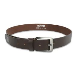 Spykar Brown Leather Casual Belt For Men-image-44