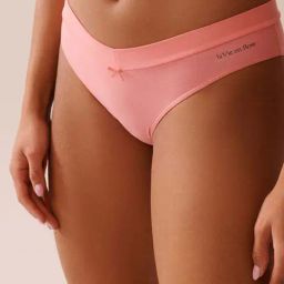 La Vie En Rose Pink Cotton Panties-picture-34