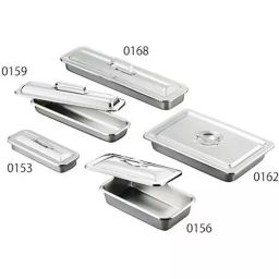 AS ONE Stainless Steel Long Tray With Lid 35 mm Thickness, 3-9294-01-image-47