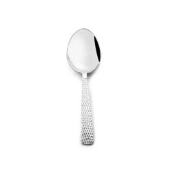 FnS Madrid Silver Stainless Steel Serving Spoon - Set of 1-0