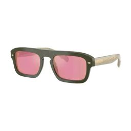 Vogue Eyewear Man Red Rectangular UV Protection Sunglasses for Men-picture-5