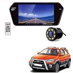 Auto Pearl CBP352 17.78 cm (7 Inch) Screen with Bluetooth & Touch Panel + 8 LED Reverse Camera for Etios Cross-picture-22