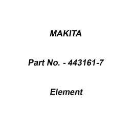 Makita Element Suitable For RBC411 (Old No.5413.50.0600), Part No 443161-7-picture-42