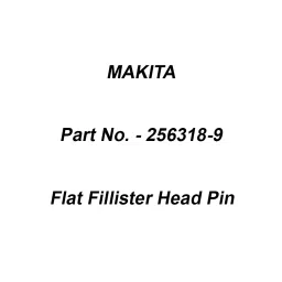 Makita Flat Fillister Head Pin Size 4 mm Suitable For ST113D, Part No 256318-9-40