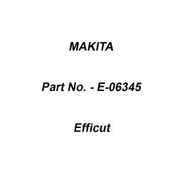 Makita Efficut Size 260x25.4 mm x 81T Suitable For Aluminium, Part No E-06345-18