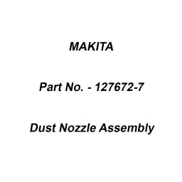 Makita Dust Nozzle Assembly Suitable For DSL801, Part No 127672-7-picture-28