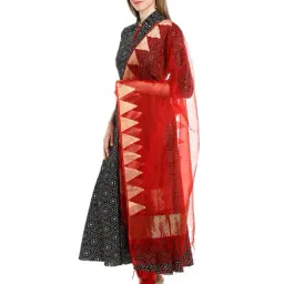 Dupatta Bazaar Red & Gold Dupatta image 2
