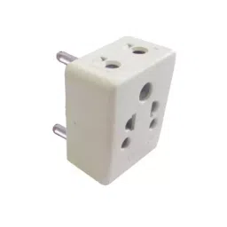 Kundip 6 A 3 Pin 3Way Multiplug, K-30-31