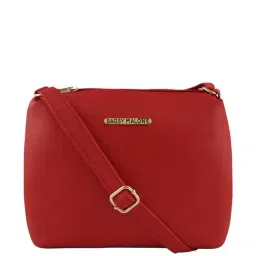 Bagsy Malone Dark Red Sling Handbag-image-14