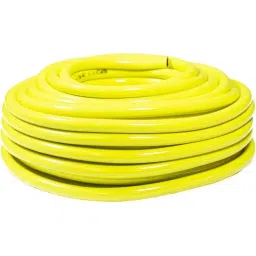 RS PRO Yellow Flexible Tubing, 19mm ID, PVC, 39 bar Max working Pressure, 50m, 9175128-6