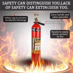 Winmex BC Carbon-Di Oxide Fire Extinguisher WI-004.5BC image 4