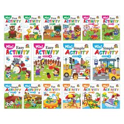 Mini Activity Books, First, Easy, Simple, Fun, Set of 16 Books - English-image-32