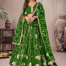 F Plus Fashion Multi Net Lehenga Choli image 2