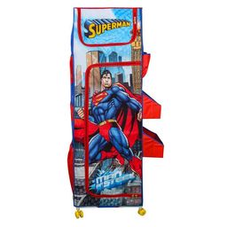 prettykrafts Blue & Red Printed 5 Shelves Reusable Multi-Utility Organisers-6