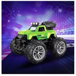 Lattice Off-Road Spray Stunt RC Car with 360° Rotation, LED Lights & Cool Spray Effects (Multicolor) image 3