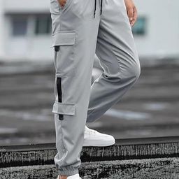 r.code by the roadster life co. Roadster Men Regular Fit Mid-Rise Lycra Cargos-picture-5