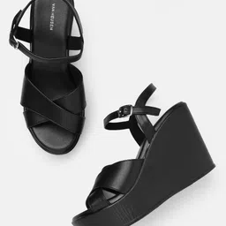 Van Heusen Criss-Cross Wedge Heels-25