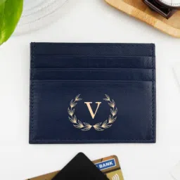 Smart Leather Wallet Personalized Combo For Men - Blue image 4