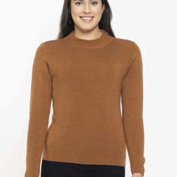 RVK Brown Slim Fit Sweater-image-69