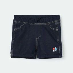 Juniors by Lifestyle Kids Navy Regular Fit Shorts-image-79