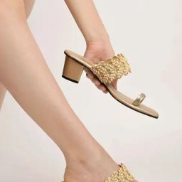 Shoetopia Kids Gold Toe Ring Sandals-image-28