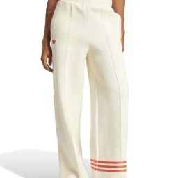 Adidas Originals White Cotton Loose Fit Track Pants-picture-21