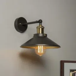 Homesake Black Edison Cone Shade Wall Lamp - Set of 1-image-79