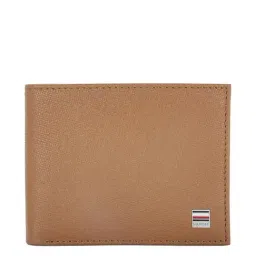 Tommy Hilfiger Orchid Tan Casual Leather Bi-Fold Wallet for Men-image-38