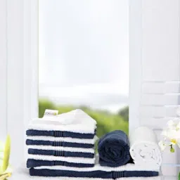 Bianca D`ROSS Pink & Blue 100% Cotton Towel - Set of 14-17