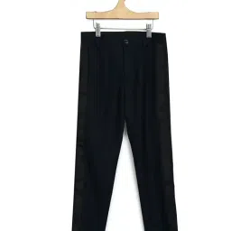 Allen Solly Junior Black Solid Trousers-image-26
