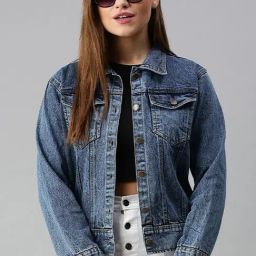 VOXATI Blue Regular Fit Jacket-image-23