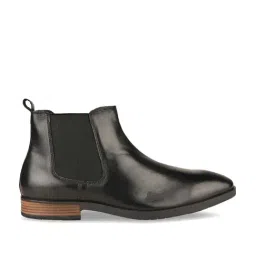 Imperio by Regal Men's Black Chelsea Boots-image-8