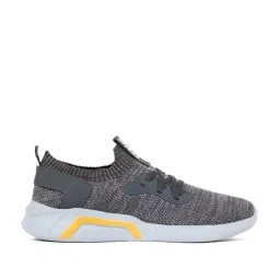 Khadim Men's Grey Running Shoes-11
